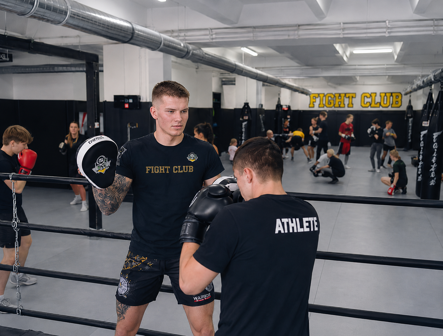 Artur Proksa na łapach w Fight Club Katowice